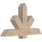 Ekena Millwork Kennewick Smooth Timber Gable Bracket, Douglas Fir, 48"W x 28"H x 5 1/2"D x 5 1/2"F, 14/12 Pitch GBW048X28X0606KEN00SDF - alternate 2